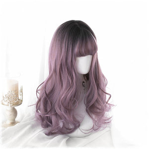 Alicegardens Lolita Gradient Harajuku Long Curly Hair Wig AG0228