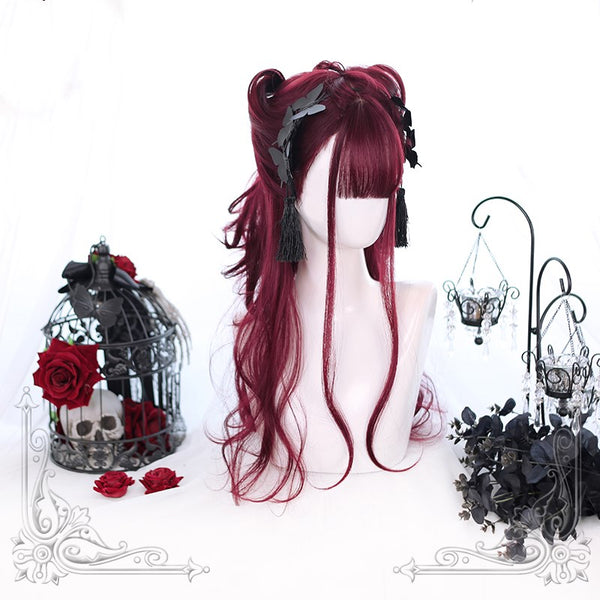 Alicegardens  Witch Tear Wavy Long Synthetic Wig ALICE0022