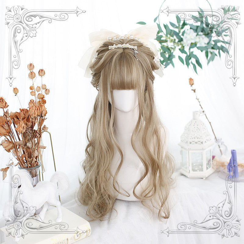 Long Wavy Curly Synthetic Lolita Wig  ALICE0064