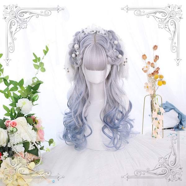 Irregular Long Curly Synthetic Lolita Wig  ALICE0076