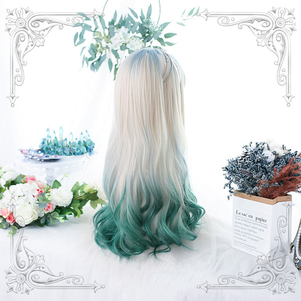 Highlights Long Curly Synthetic Lolita Wig  ALICE0079