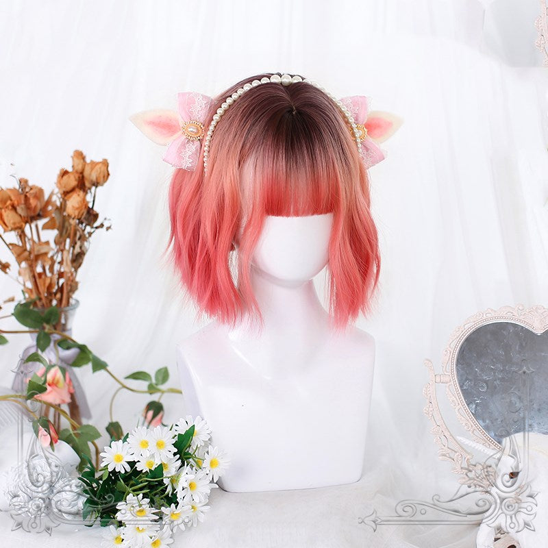Short Curly Synthetic Lolita Wig  ALICE0037