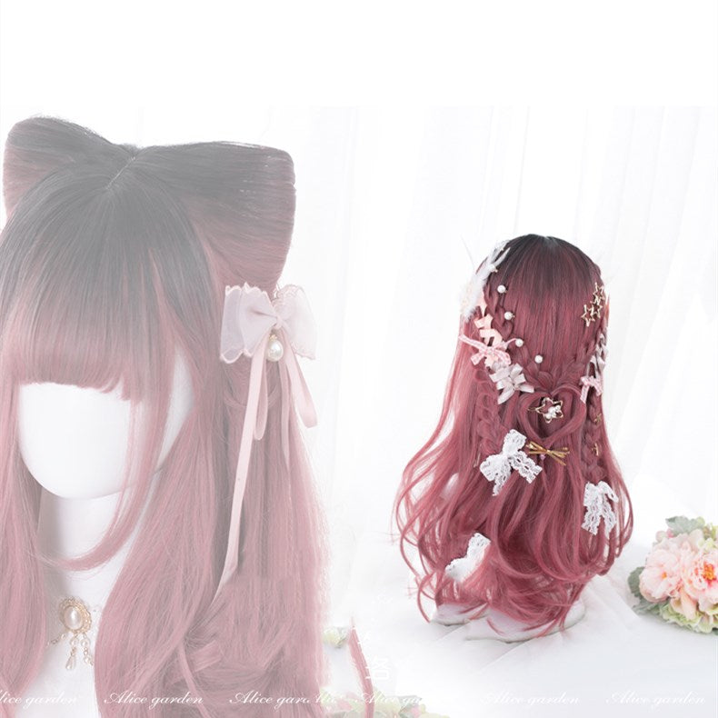 Alicegardens  Mid-length Straight Synthetic Lolita Wig   AG0268