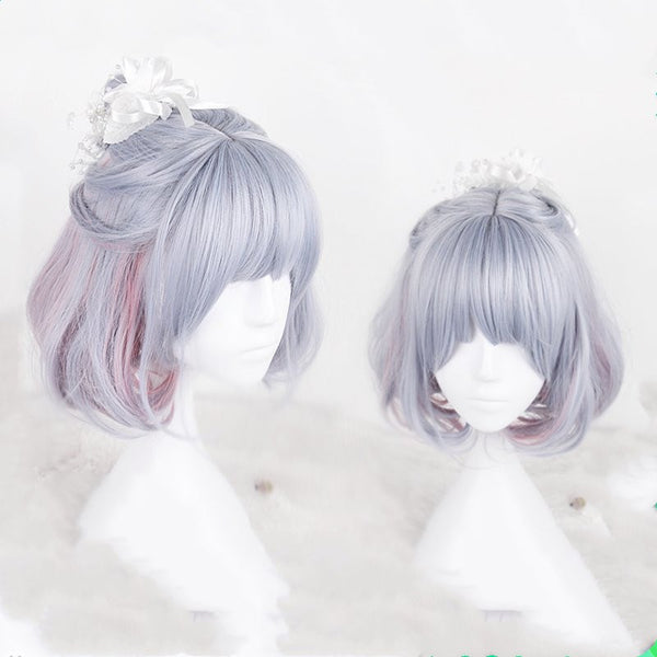Alicegardens Blue & Pink  Layered Lolita Wig AG0205SV