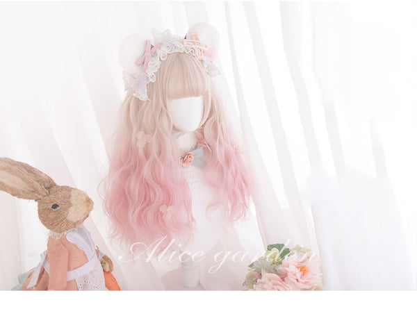 Alicegardens  Egg Roll Long Curly Synthetic Lolita Wig   ALICE0002