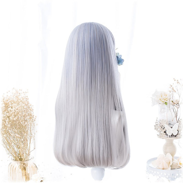 Alicegardens  Lolita Gradient Long Hair Inner Button Wig AG0221