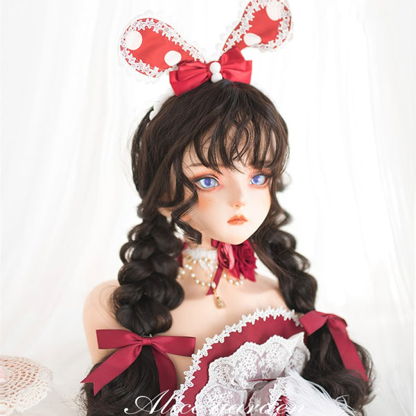 Alicegardens Taco Long Curly Synthetic Lolita Wig  AG0257