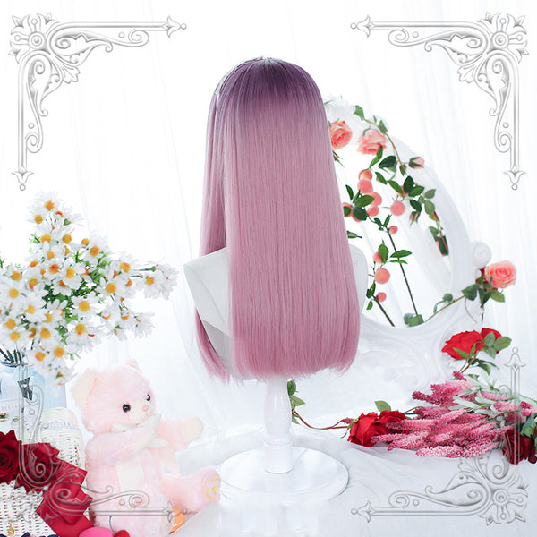 Gradient Long Straight Synthetic Lolita Wig ALICE0098