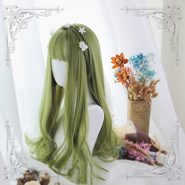 Long Micro Curly Synthetic Lolita Wig  ALICE0066