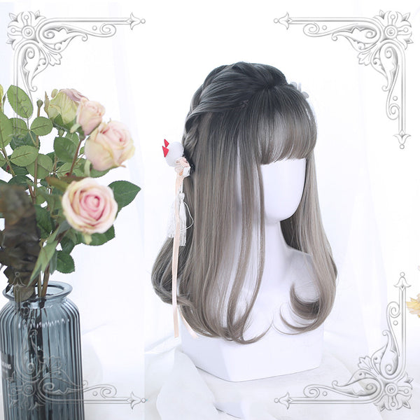Morean Mid-length Curly Synthetic Lolita Wig  ALICE0051