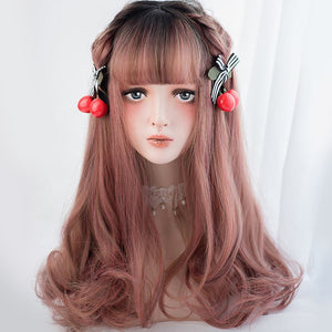Sweet Gothic Lolita Long Curely Casual Wig